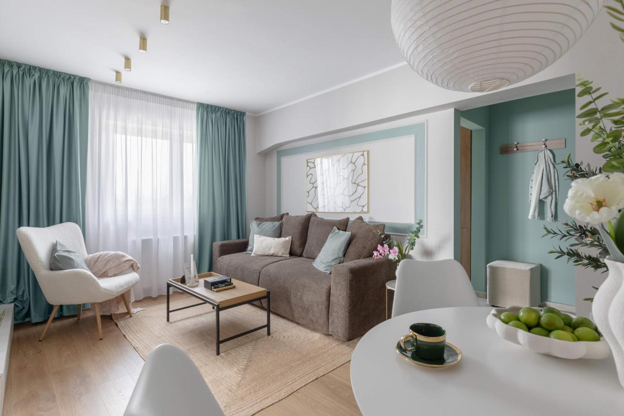 Holt - Sublime Minty Green 1Br On The Park Букурещ Екстериор снимка