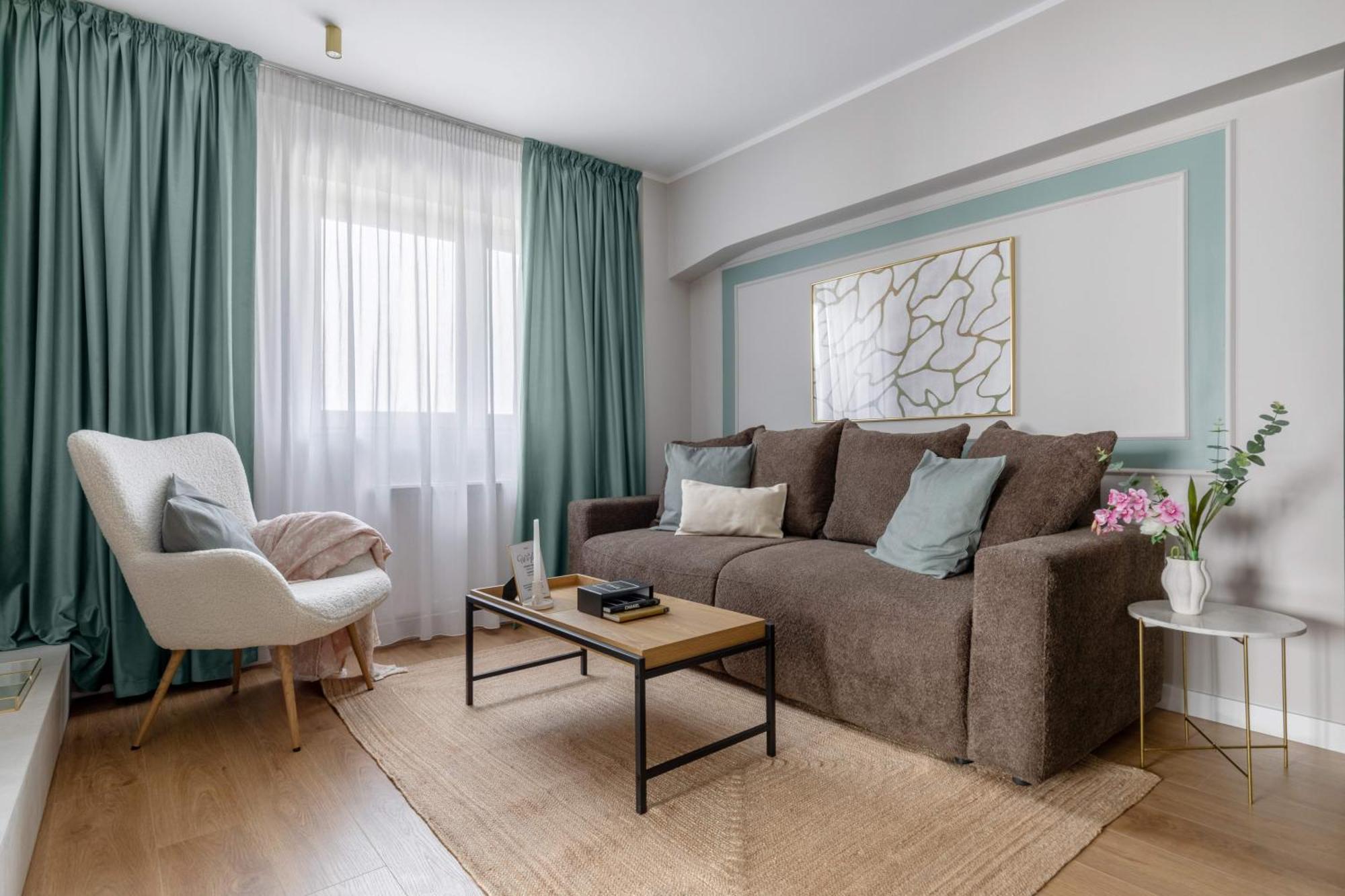 Holt - Sublime Minty Green 1Br On The Park Букурещ Екстериор снимка